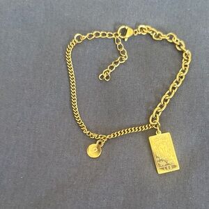 Gold Zodiac Ankle Bracelet